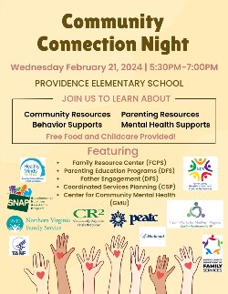 community night flyer